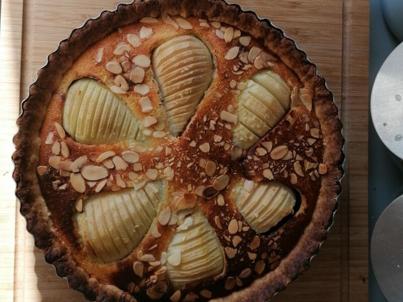 Cliquez pour zoomer ! Tarte poires et chocolat Thermomix par audrey0313