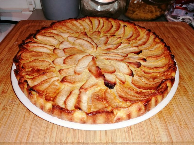 Cliquez pour zoomer ! Tarte aux pommes sans pâte Thermomix par audrey0313