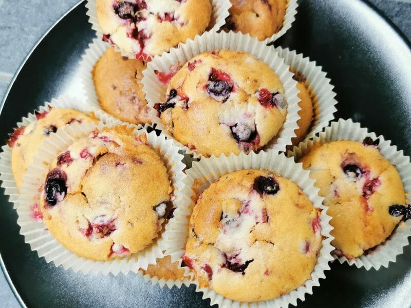 Cliquez pour zoomer ! Mini muffins aux fruits rouge Thermomix par etyoal