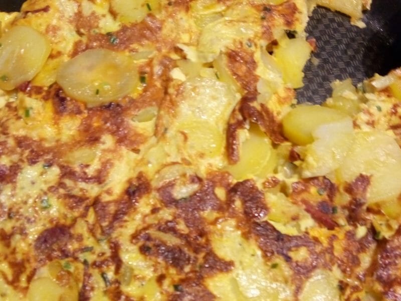Cliquez pour zoomer ! Tortilla de patatas Thermomix par vanessa1678