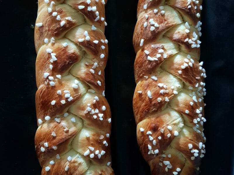 Cliquez pour zoomer ! Brioche tressée à la mie filante Thermomix par metoune