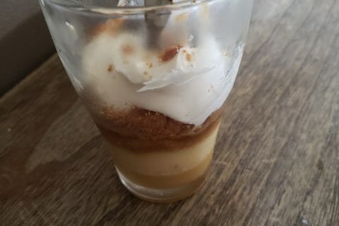Cliquez pour zoomer ! Verrines pommes caramel et spéculoos au Thermomix