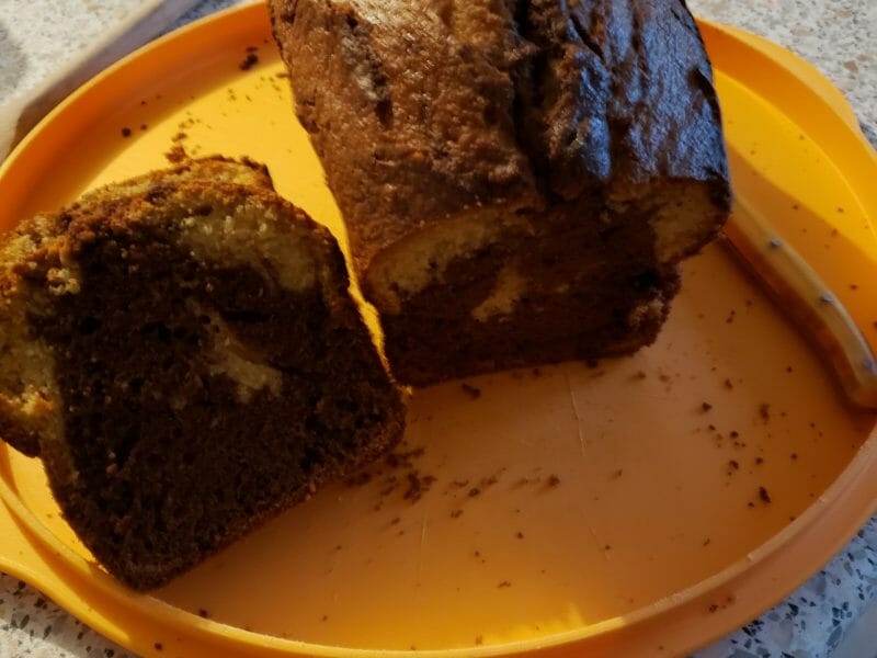 Cliquez pour zoomer ! Marbré au chocolat Thermomix par nassera35