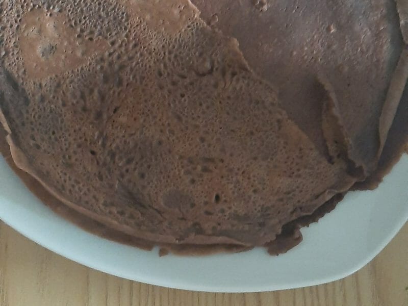 Cliquez pour zoomer ! Crêpes au chocolat Thermomix par aissata