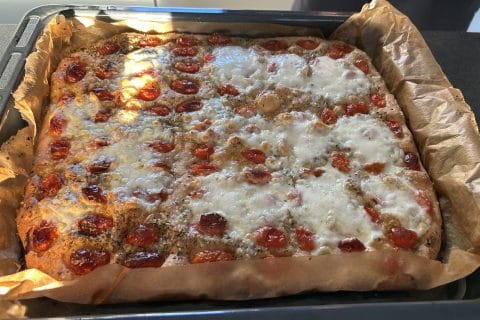 Cliquez pour zoomer ! Focaccia des Pouilles Thermomix par cocolyon