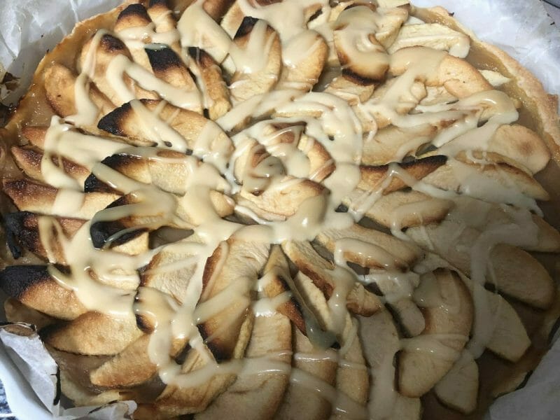 Cliquez pour zoomer ! Tarte pom’pote et caramel beurre salé Thermomix par fjse