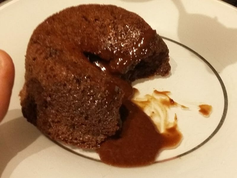 Cliquez pour zoomer ! Moelleux au chocolat cœur fondant Thermomix par tibernik
