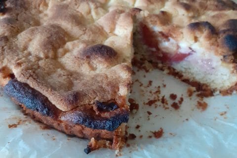 Cliquez pour zoomer ! Crumb cake aux prunes Thermomix par tibernik