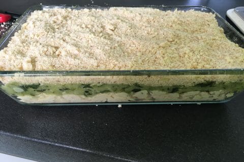 Cliquez pour zoomer ! Crumble poulet, courgettes et parmesan Thermomix par milro609