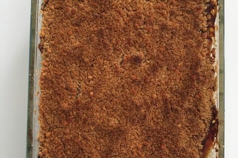 Cliquez pour zoomer ! Crumble poulet, courgettes et parmesan Thermomix par milro609