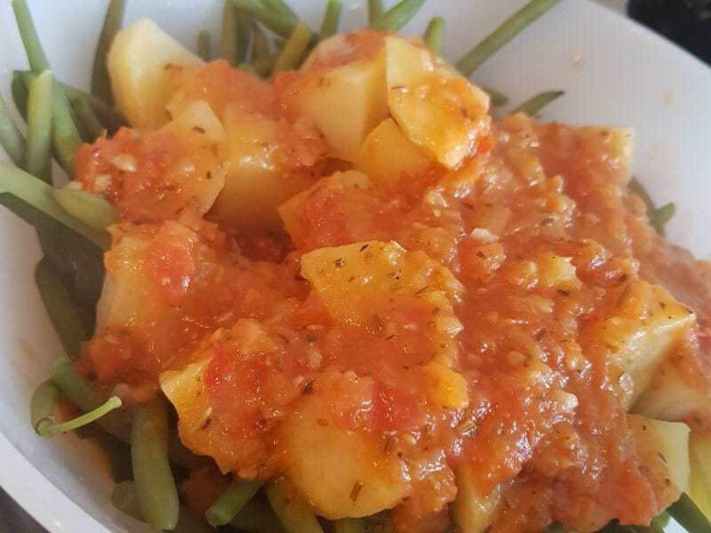 Cliquez pour zoomer ! Haricots verts à l’italienne Thermomix par jessiksy