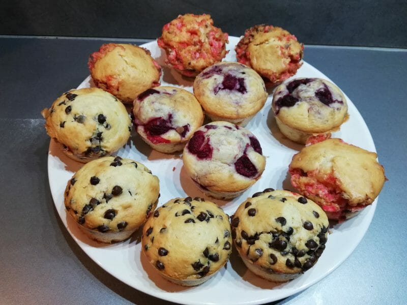 Cliquez pour zoomer ! Mini muffins aux fruits rouge Thermomix par GREMS