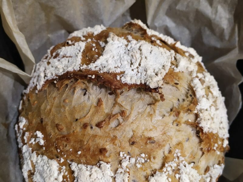 Cliquez pour zoomer ! Pain Cocotte Thermomix par Sandra