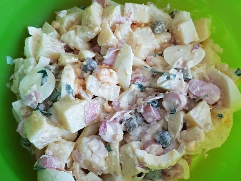 Cliquez pour zoomer ! Salade strasbourgeoise Thermomix par satova