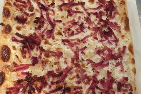 Cliquez pour zoomer ! Flammekueche traditionnelle Thermomix par cin-dy