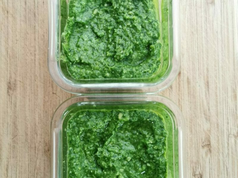 Cliquez pour zoomer ! Pesto aux fanes de radis Thermomix par chou84