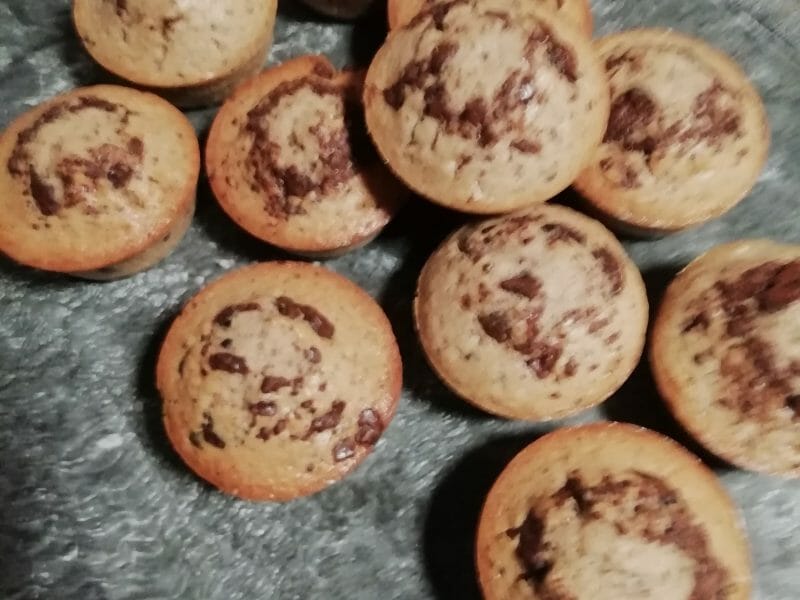 Cliquez pour zoomer ! Muffins aux pépites de chocolat Thermomix par eric54340