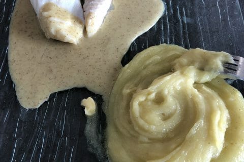Cliquez pour zoomer ! Filet de cabillaud et sa sauce persillée au Thermomix