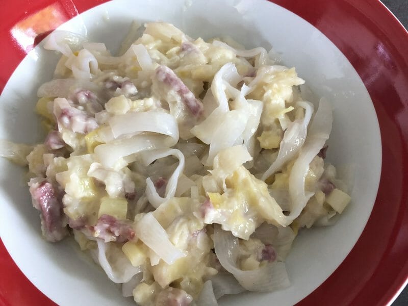 Cliquez pour zoomer ! Tagliatelles à la crème de poireaux Thermomix par littlemary85