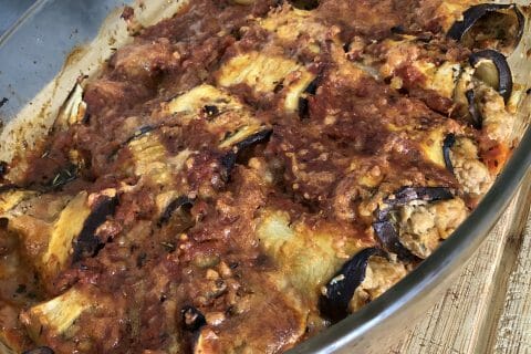 Cliquez pour zoomer ! Cannelloni d’aubergine au Thermomix