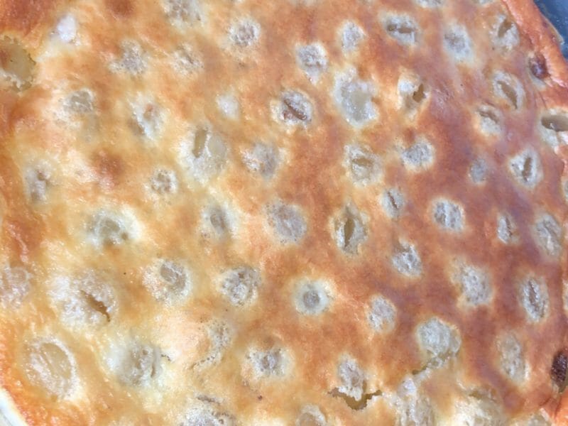 Clafoutis Aux Raisins Frais Au Thermomix Cookomix