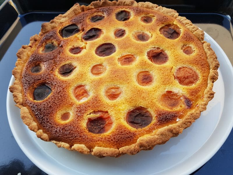 Cliquez pour zoomer ! Tarte amandine aux abricots Thermomix par Clalop