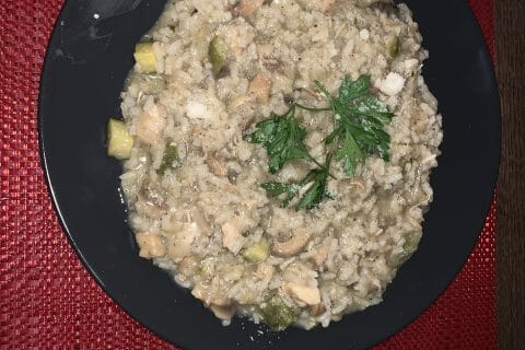 Cliquez pour zoomer ! Risotto courgettes et crevettes Thermomix par riml