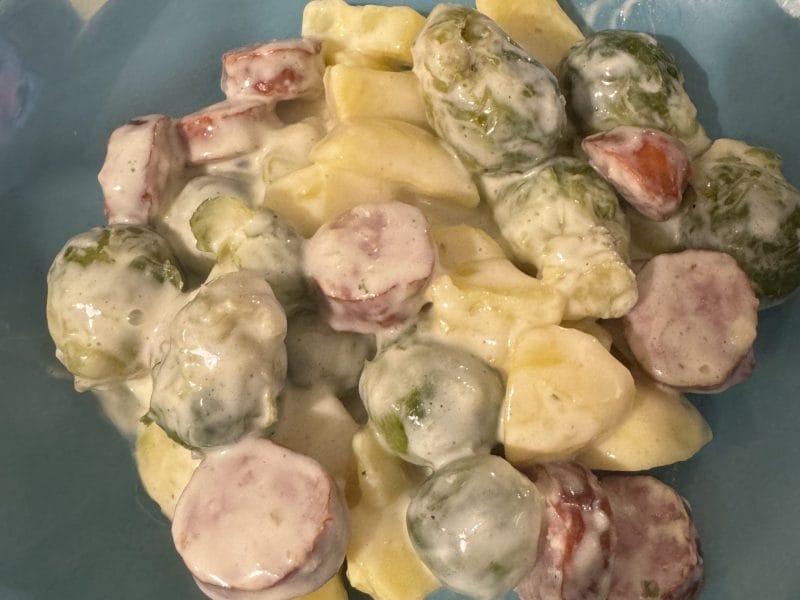 Cliquez pour zoomer ! Potée de choux de Bruxelles Thermomix par David78