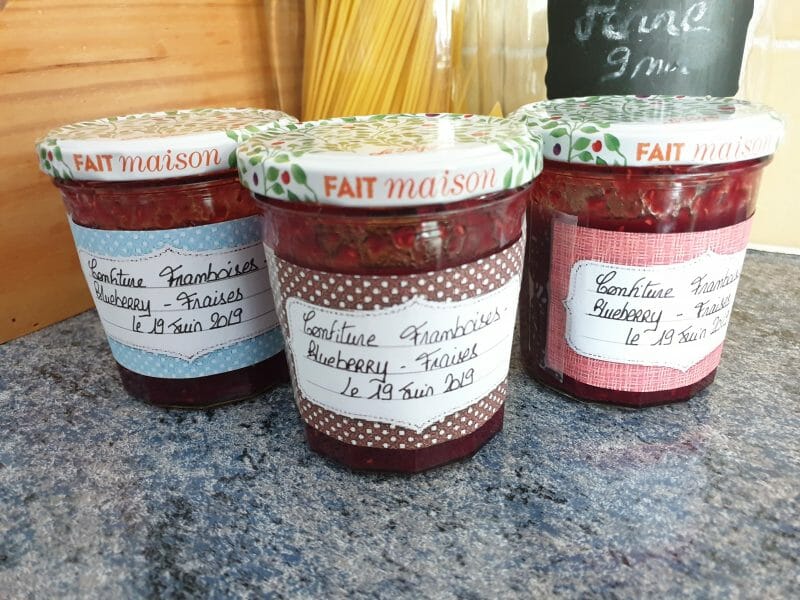 Confiture de framboises au Thermomix - Cookomix