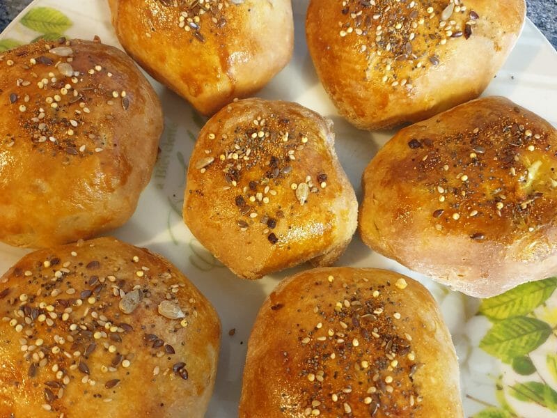 Cliquez pour zoomer ! Bun’s jambon fromage Thermomix par rinette91