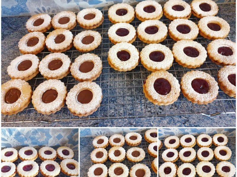 Cliquez pour zoomer ! Sablés à la confiture Thermomix par rinette91