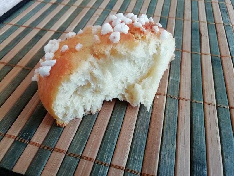 Cliquez pour zoomer ! Brioche tressée à la mie filante Thermomix par ynomra