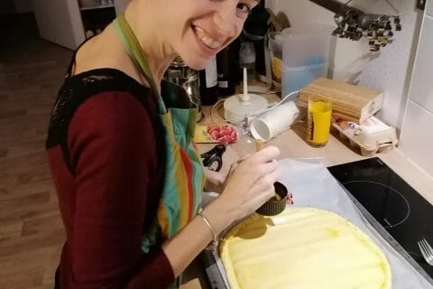 Cliquez pour zoomer ! Galette des rois à la frangipane au Thermomix