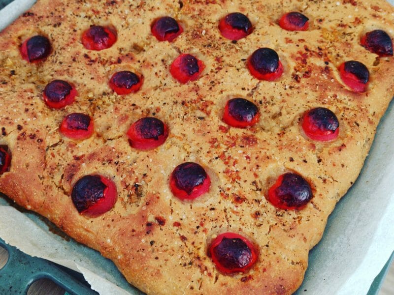 Cliquez pour zoomer ! Focaccia des Pouilles Thermomix par raspberry278