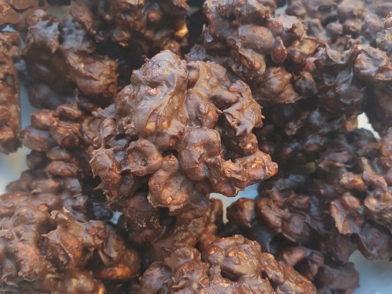 Cliquez pour zoomer ! Bouchées de riz soufflé au chocolat Thermomix par lenle