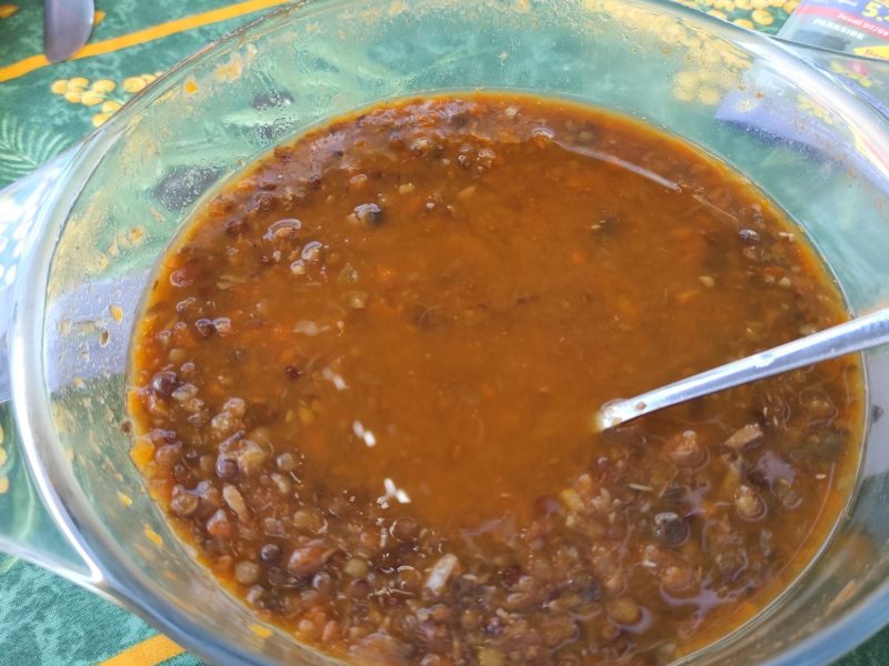 Cliquez pour zoomer ! Pâtes sauce lentilles à la bourguignonne Thermomix par Lau