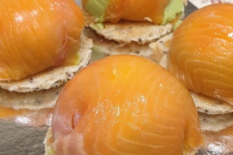 Cliquez pour zoomer ! Dôme de saumon cœur fondant Thermomix par Theloutch