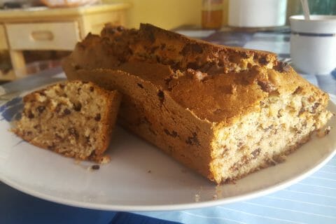Cliquez pour zoomer ! Cake banane et pépites de chocolat Thermomix par AlexCy