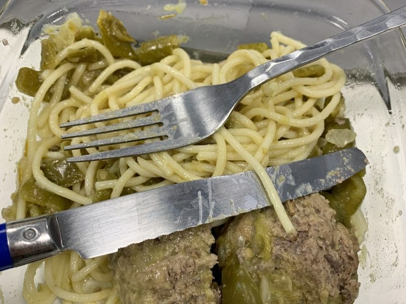 Cliquez pour zoomer ! Boulettes de viande sauce aux poivrons rouges Thermomix par Frozen