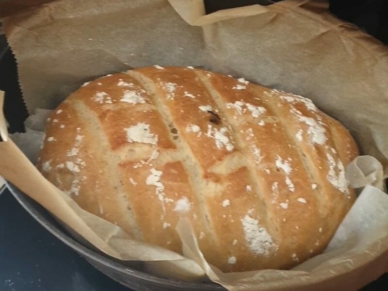 Cliquez pour zoomer ! Pain Cocotte Thermomix par Laulau