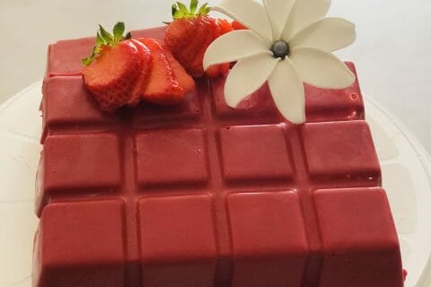 Cliquez pour zoomer ! Fraisier roulé Thermomix par stephanynola