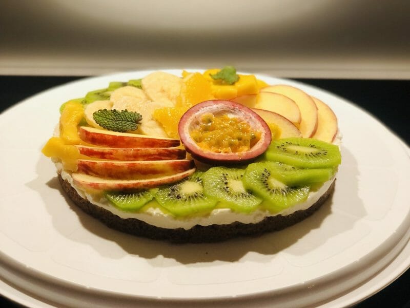 Cliquez pour zoomer ! Tarte aux fraises sans cuisson Thermomix par stephanynola