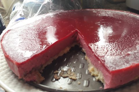 Cliquez pour zoomer ! Bavarois aux framboises Thermomix par nafa