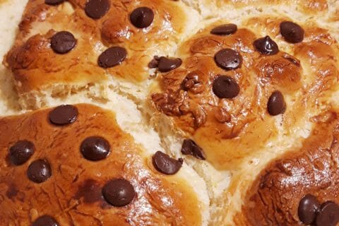 Cliquez pour zoomer ! Brioche tressée à la mie filante Thermomix par soso0851