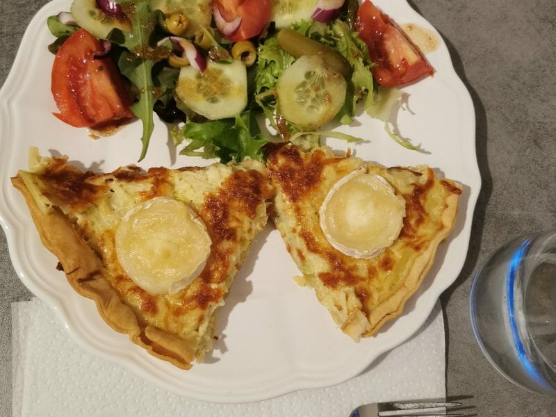 Cliquez pour zoomer ! Tarte aux poireaux Thermomix par chachaaa68