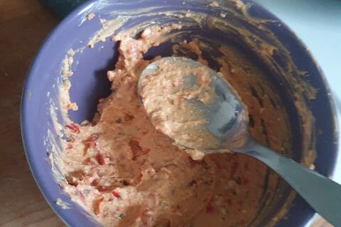 Cliquez pour zoomer ! Crème de poivrons à la feta Thermomix par sandra95460