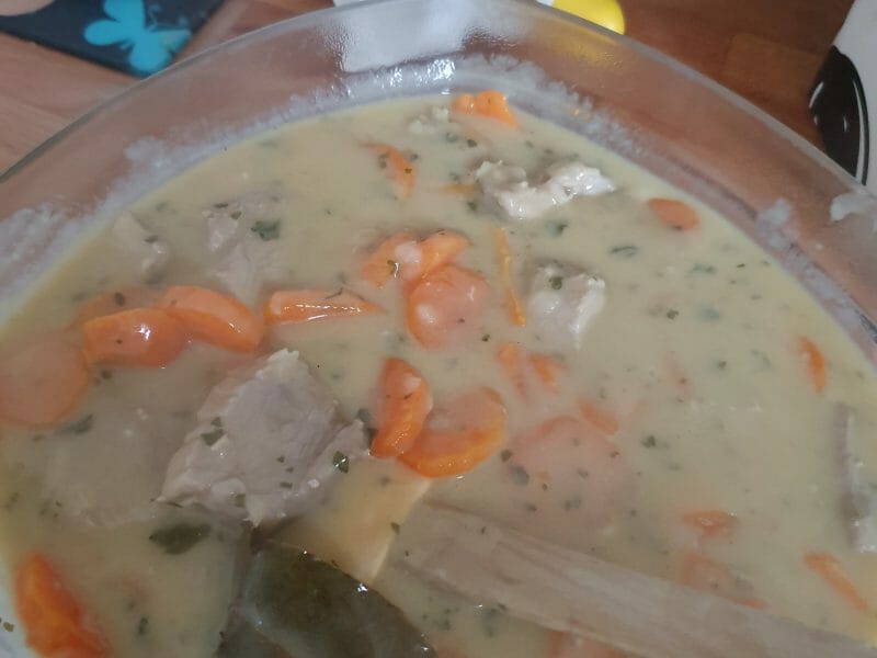 Cliquez pour zoomer ! Filet mignon façon blanquette Thermomix par sandra95460