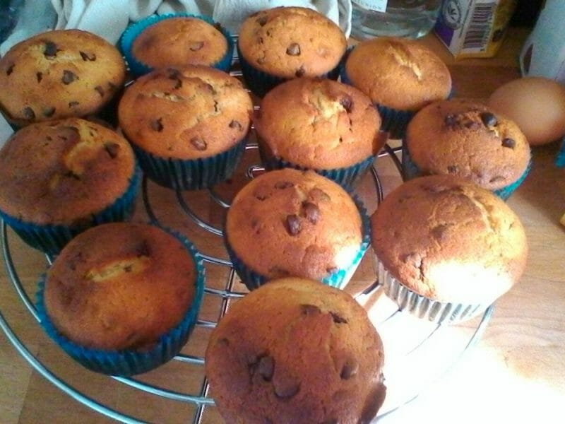 Cliquez pour zoomer ! Cake banane et pépites de chocolat Thermomix par sandra95460