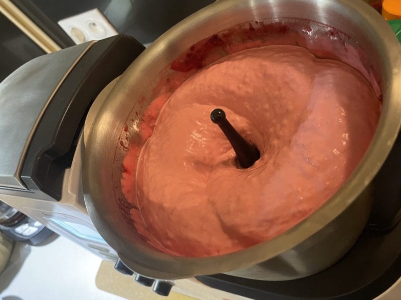 Cliquez pour zoomer ! Mousse de fraises Thermomix par sandoa