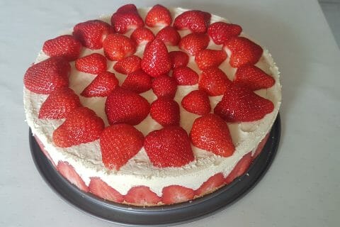 Cliquez pour zoomer ! Fraisier Thermomix par maniactatoo30